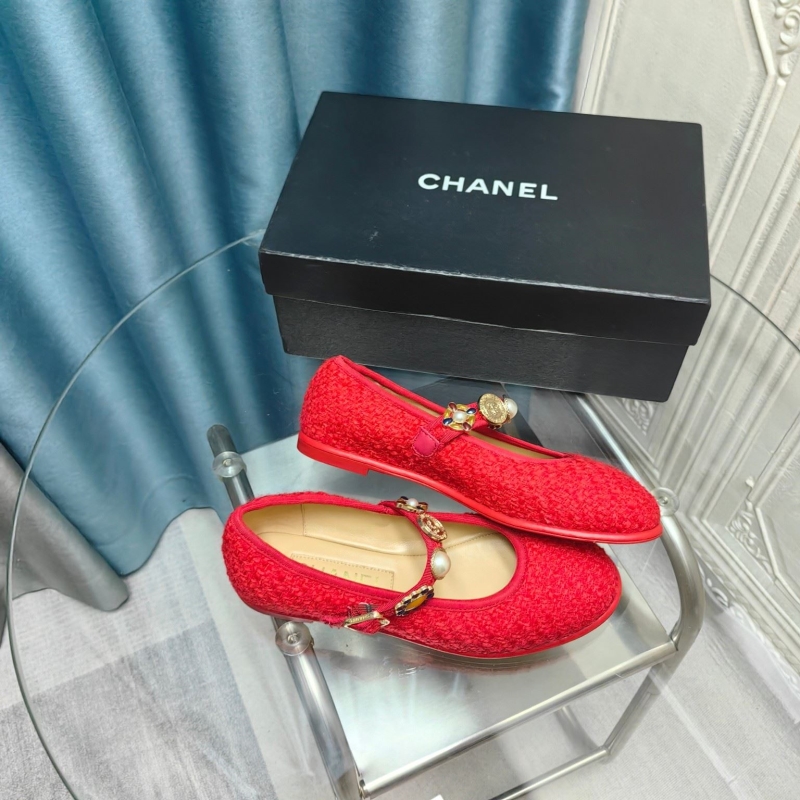 Chanel Flat Shoes